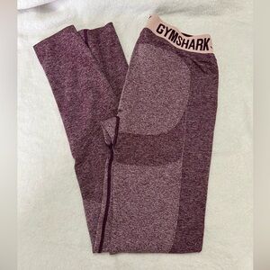 Gymshark Sz Medium Seamless Flex Dry Full Length Leggings heathered purple
